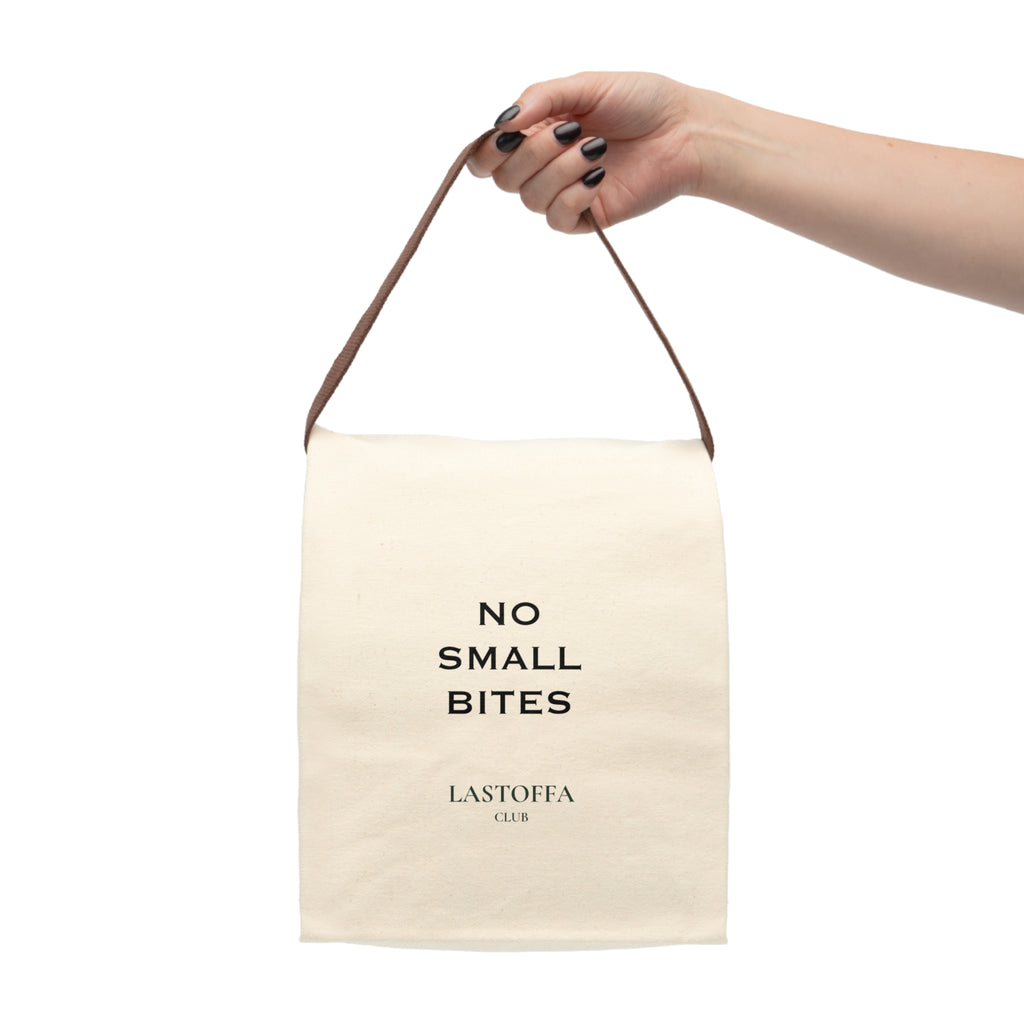 Copy of Canvas Lunch Bag With Strap