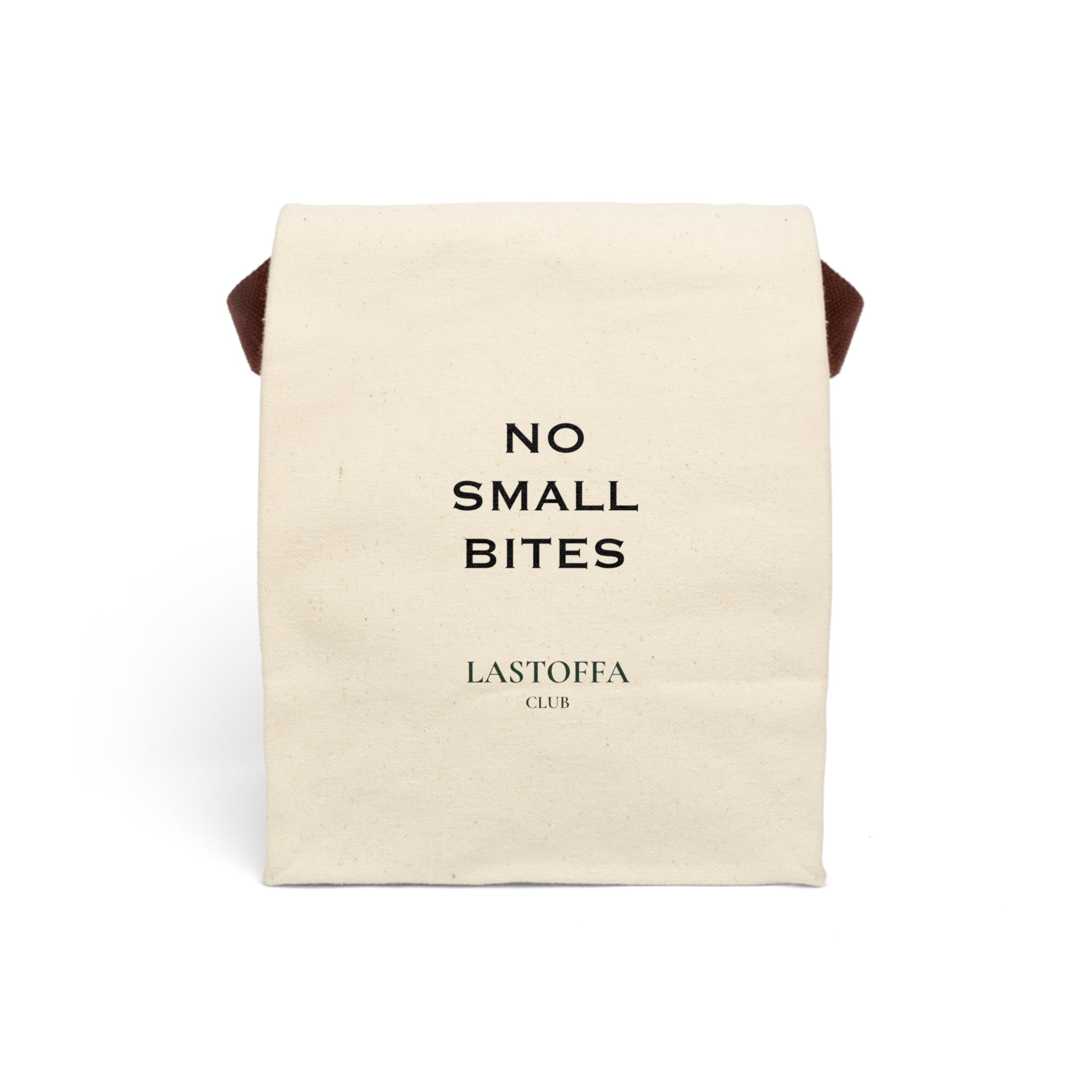 Copy of Canvas Lunch Bag With Strap